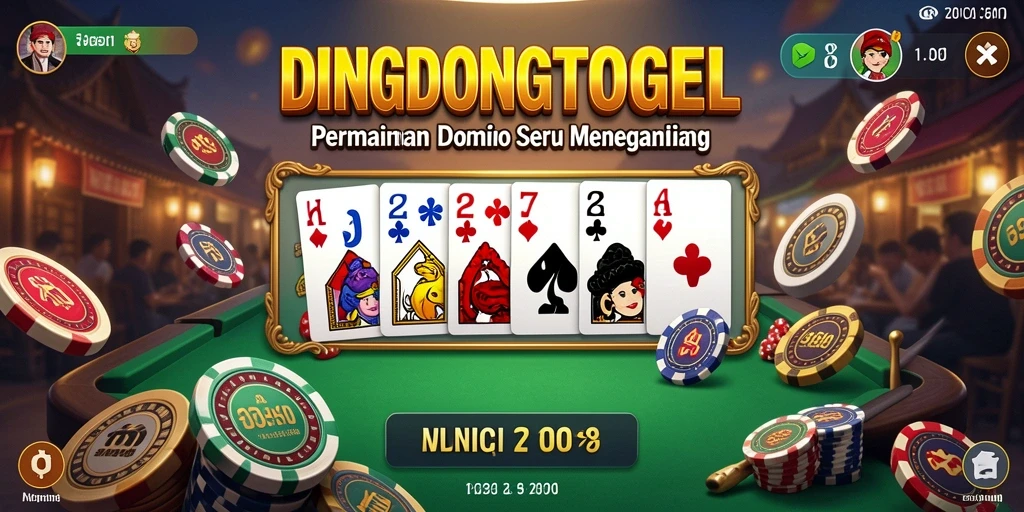 Tampilan gameplay seru di DINGDONGTOGEL dengan interaksi pengguna.