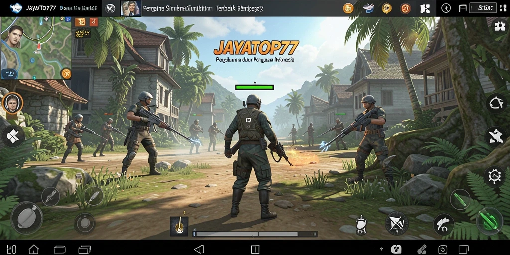 Tampilan gameplay menyenangkan dari JAYATOP77 saat berinteraksi di dunia virtual.