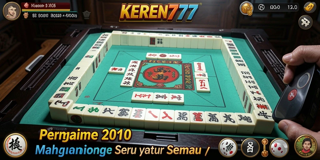 Screenshot KEREN777 menampilkan suasana permainan Mahjong yang seru dan menantang.
